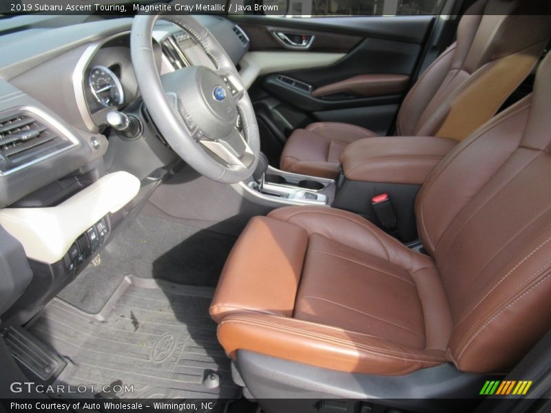 Magnetite Gray Metallic / Java Brown 2019 Subaru Ascent Touring