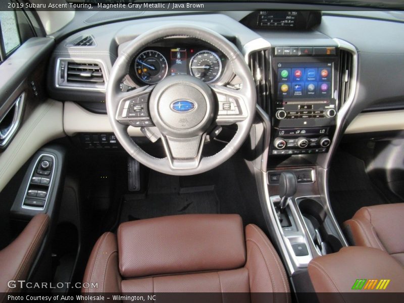 Magnetite Gray Metallic / Java Brown 2019 Subaru Ascent Touring