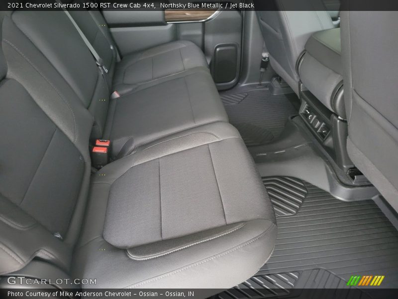 Northsky Blue Metallic / Jet Black 2021 Chevrolet Silverado 1500 RST Crew Cab 4x4