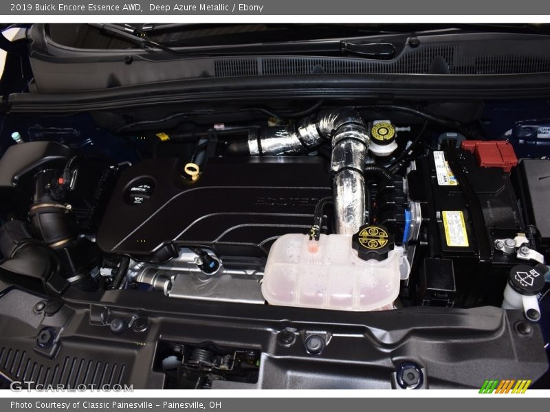 Deep Azure Metallic / Ebony 2019 Buick Encore Essence AWD