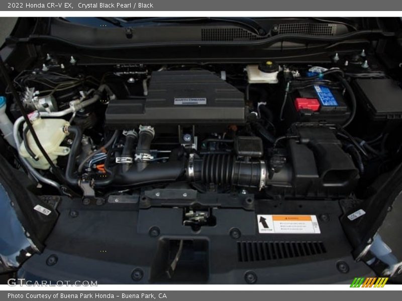 Crystal Black Pearl / Black 2022 Honda CR-V EX