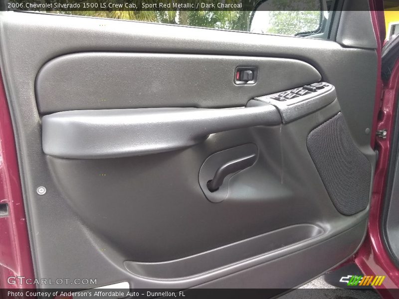 Sport Red Metallic / Dark Charcoal 2006 Chevrolet Silverado 1500 LS Crew Cab