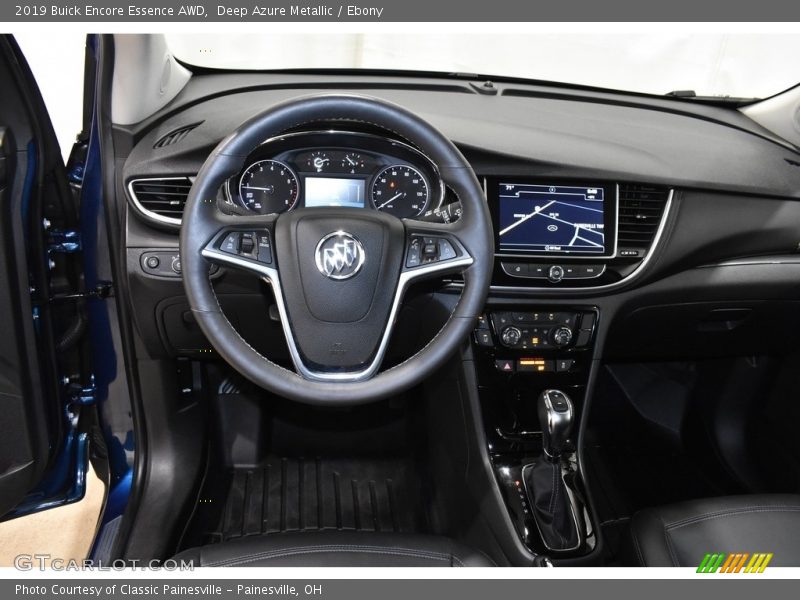 Deep Azure Metallic / Ebony 2019 Buick Encore Essence AWD