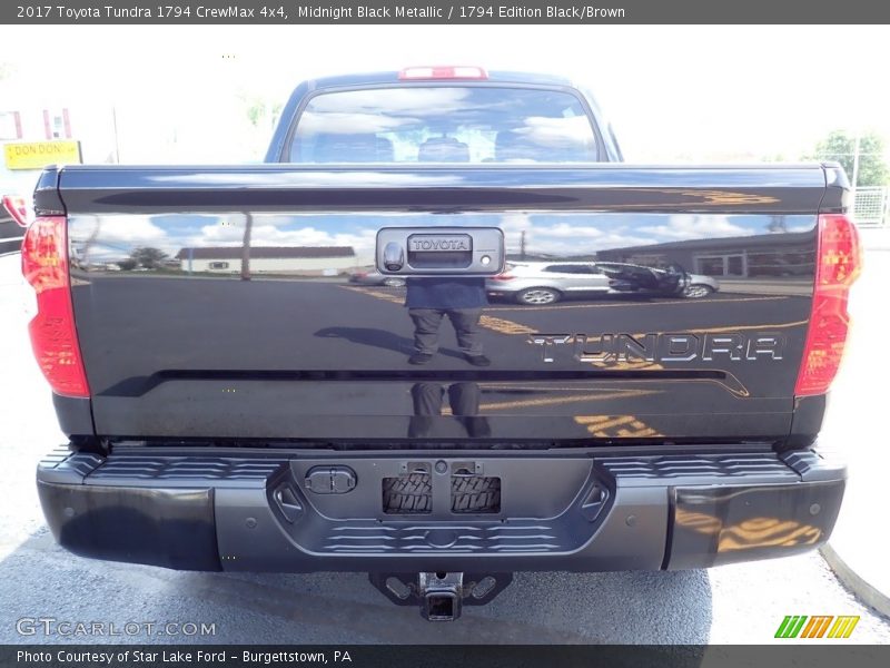 Midnight Black Metallic / 1794 Edition Black/Brown 2017 Toyota Tundra 1794 CrewMax 4x4