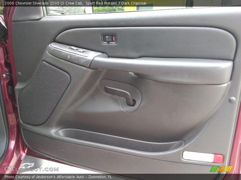 Sport Red Metallic / Dark Charcoal 2006 Chevrolet Silverado 1500 LS Crew Cab