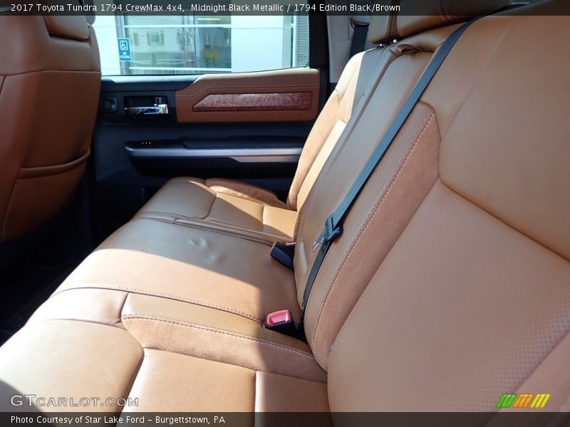 Midnight Black Metallic / 1794 Edition Black/Brown 2017 Toyota Tundra 1794 CrewMax 4x4