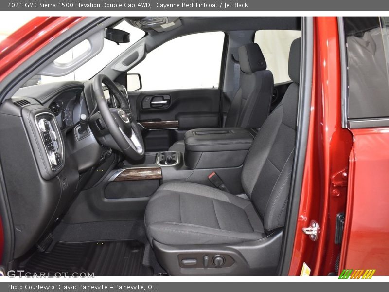Cayenne Red Tintcoat / Jet Black 2021 GMC Sierra 1500 Elevation Double Cab 4WD