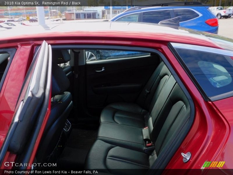 Remington Red / Black 2018 Kia Optima SX