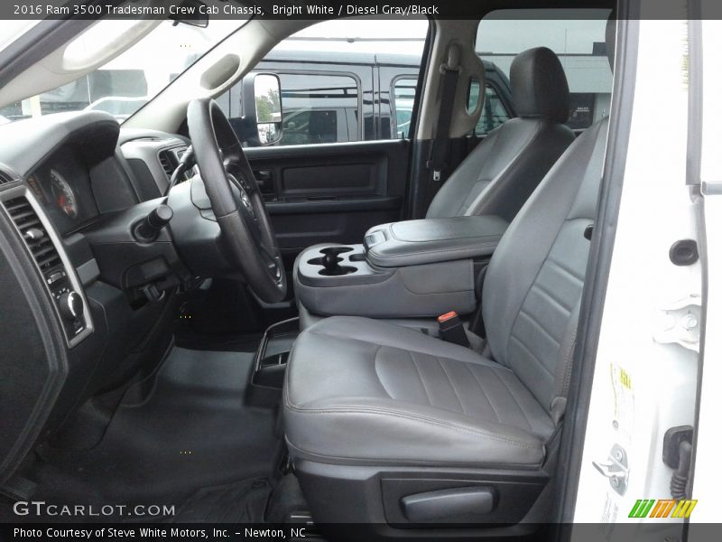 Front Seat of 2016 3500 Tradesman Crew Cab Chassis