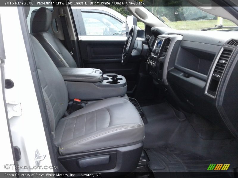Front Seat of 2016 3500 Tradesman Crew Cab Chassis