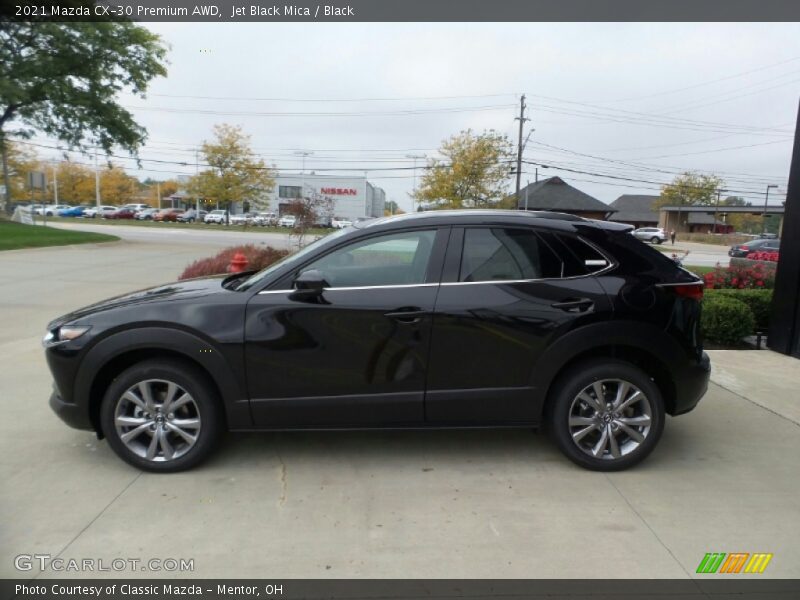 Jet Black Mica / Black 2021 Mazda CX-30 Premium AWD