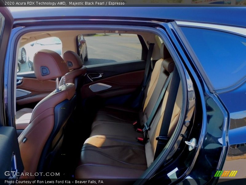 Majestic Black Pearl / Espresso 2020 Acura RDX Technology AWD