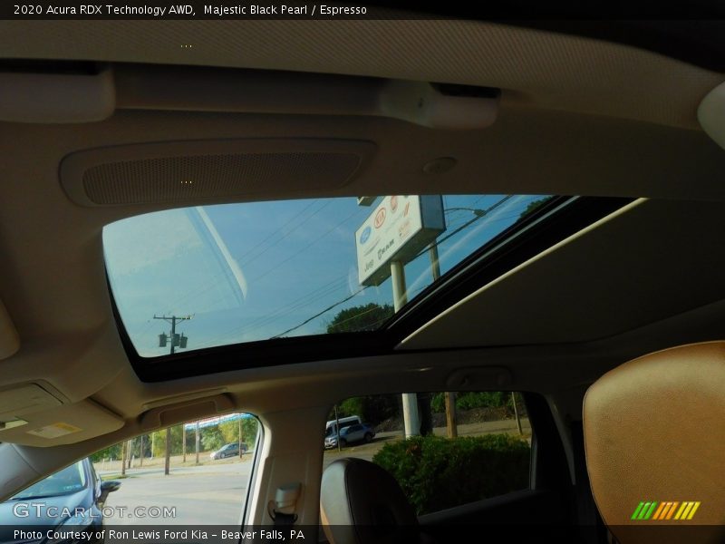 Majestic Black Pearl / Espresso 2020 Acura RDX Technology AWD