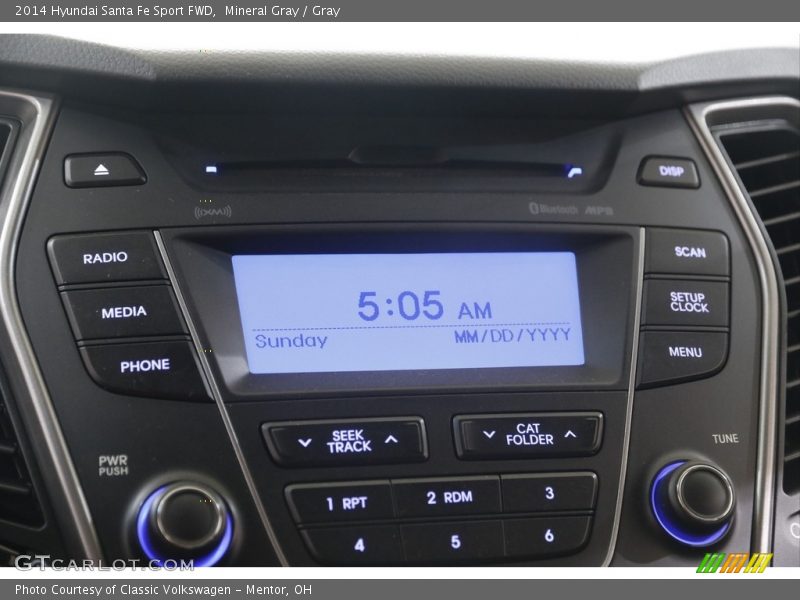 Mineral Gray / Gray 2014 Hyundai Santa Fe Sport FWD