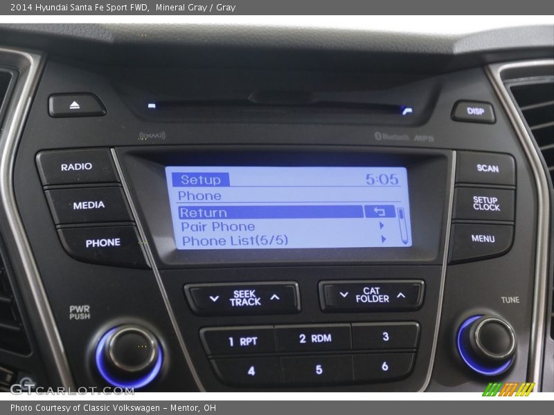Mineral Gray / Gray 2014 Hyundai Santa Fe Sport FWD