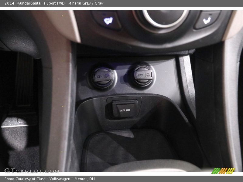 Mineral Gray / Gray 2014 Hyundai Santa Fe Sport FWD