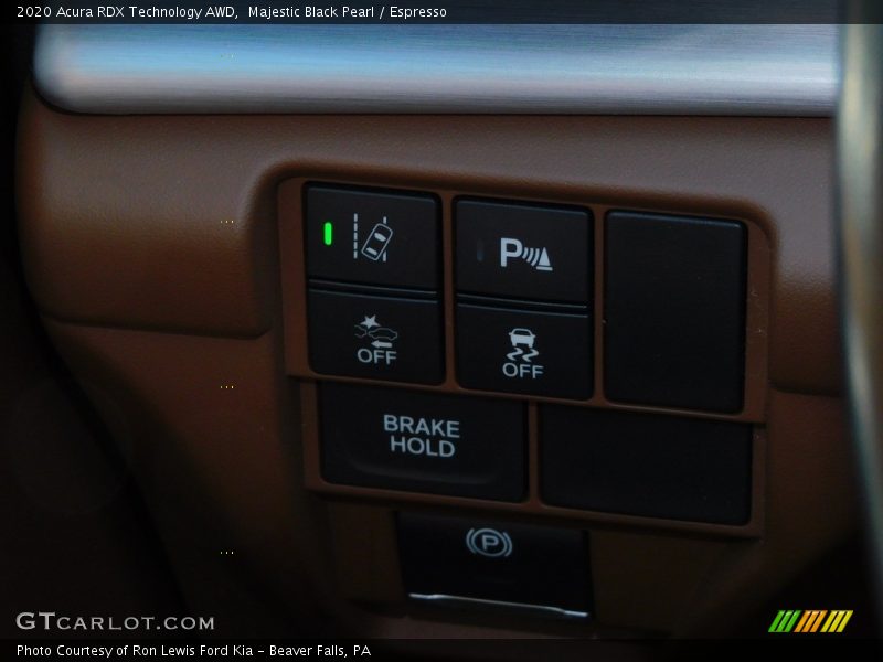 Majestic Black Pearl / Espresso 2020 Acura RDX Technology AWD