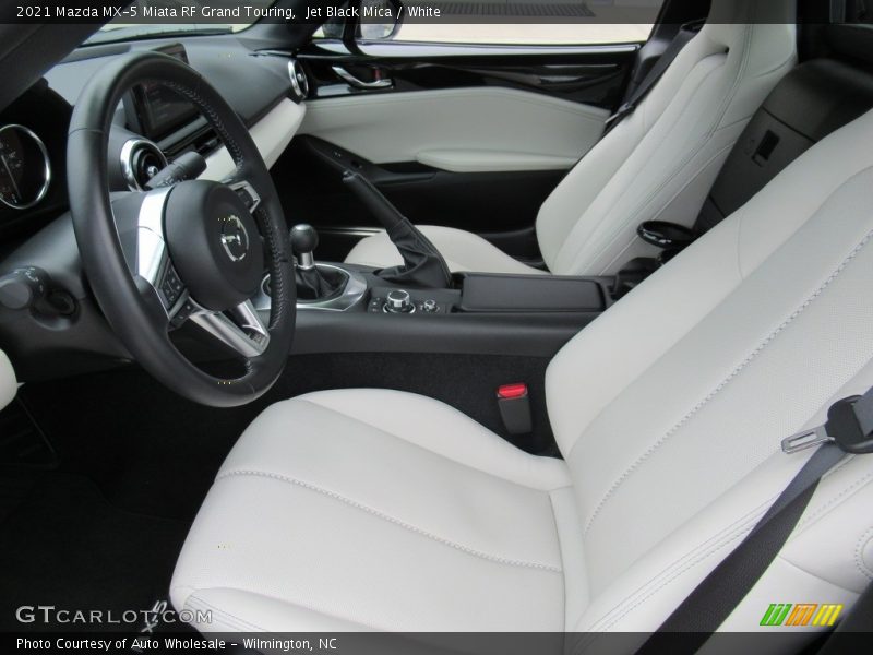 Front Seat of 2021 MX-5 Miata RF Grand Touring