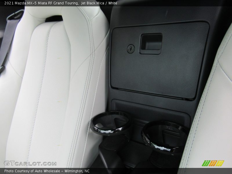 Jet Black Mica / White 2021 Mazda MX-5 Miata RF Grand Touring