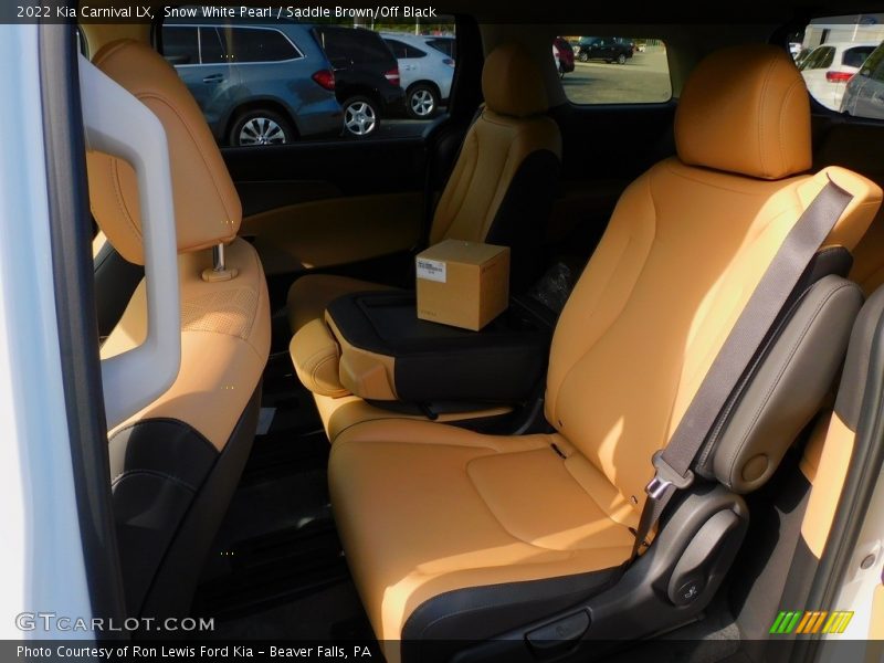 Rear Seat of 2022 Carnival LX