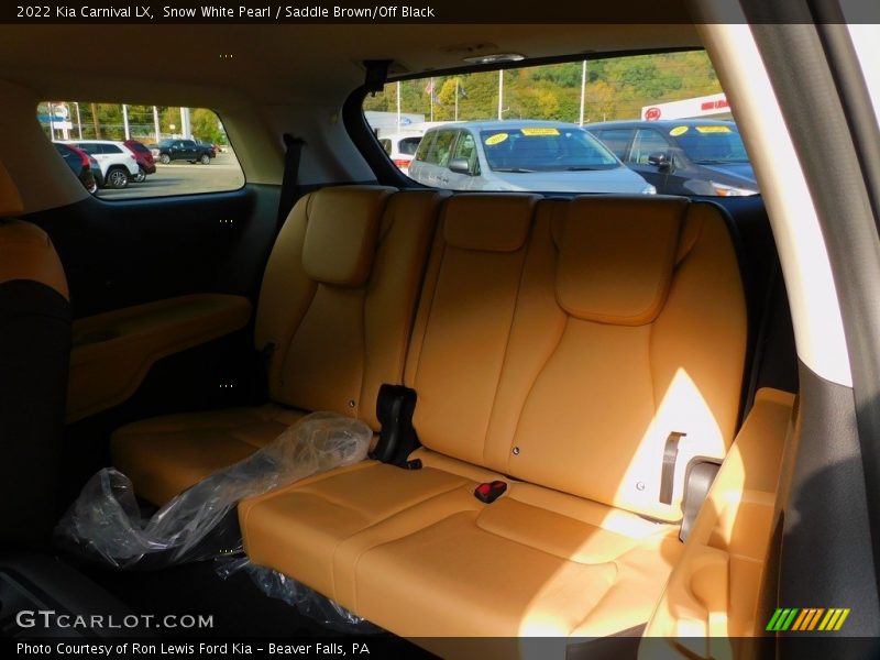 Rear Seat of 2022 Carnival LX