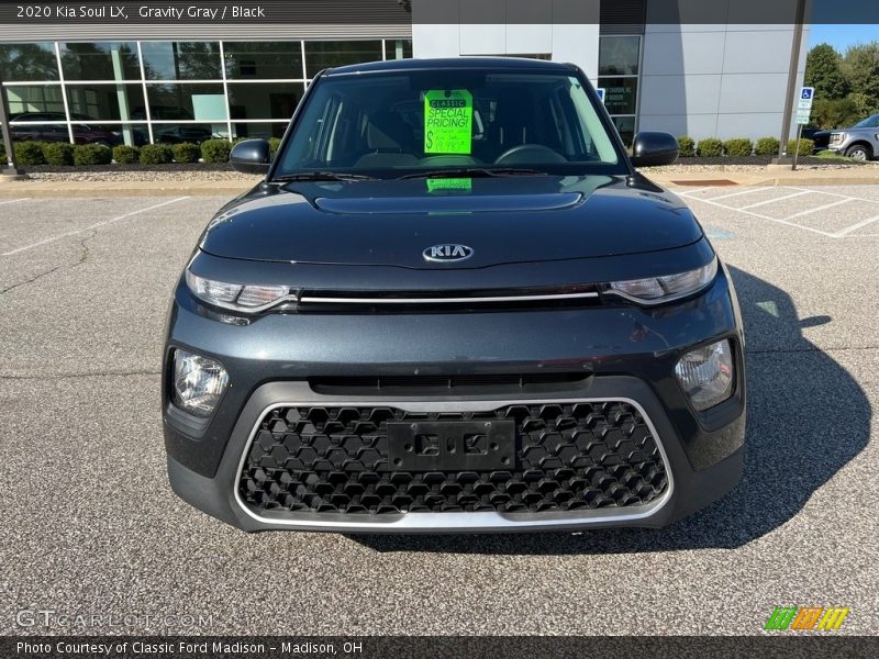 Gravity Gray / Black 2020 Kia Soul LX