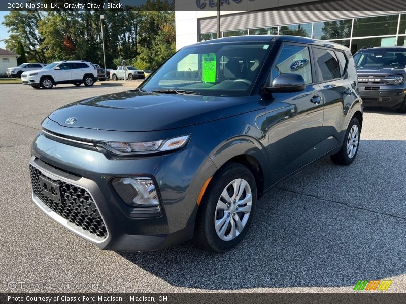 Gravity Gray / Black 2020 Kia Soul LX