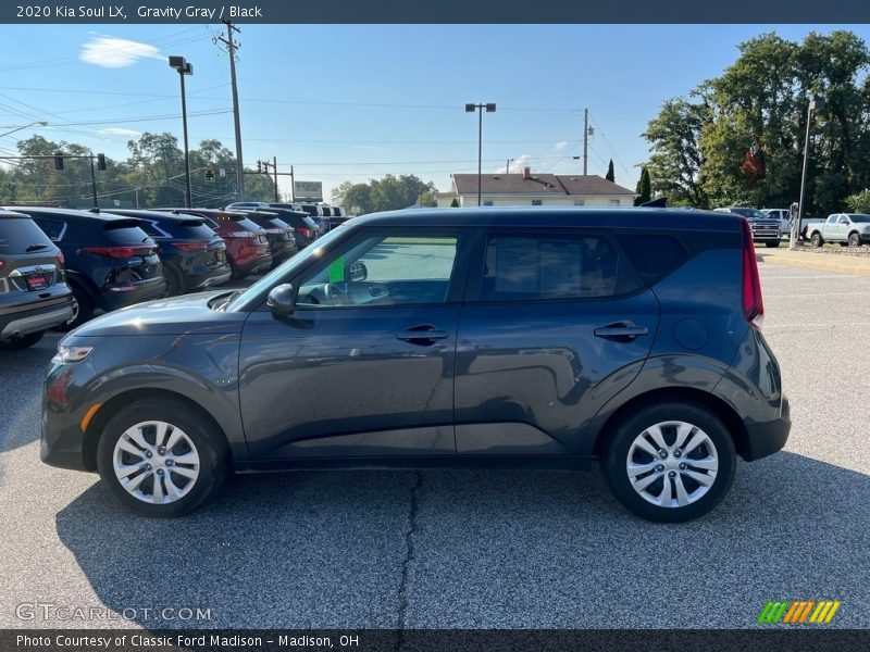 Gravity Gray / Black 2020 Kia Soul LX