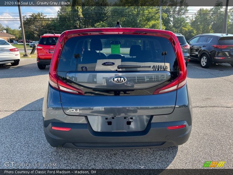 Gravity Gray / Black 2020 Kia Soul LX