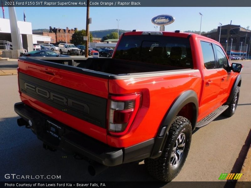  2021 F150 SVT Raptor SuperCrew 4x4 Code Orange