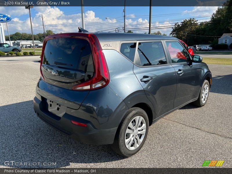 Gravity Gray / Black 2020 Kia Soul LX