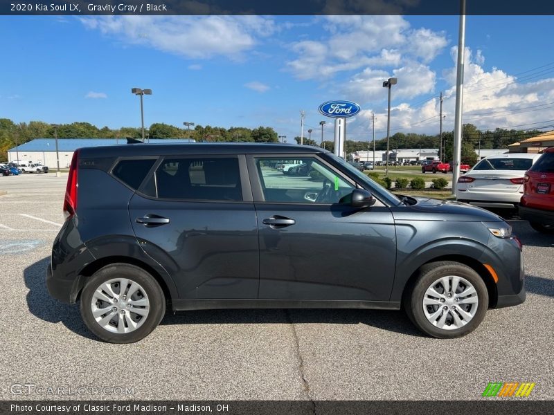 Gravity Gray / Black 2020 Kia Soul LX