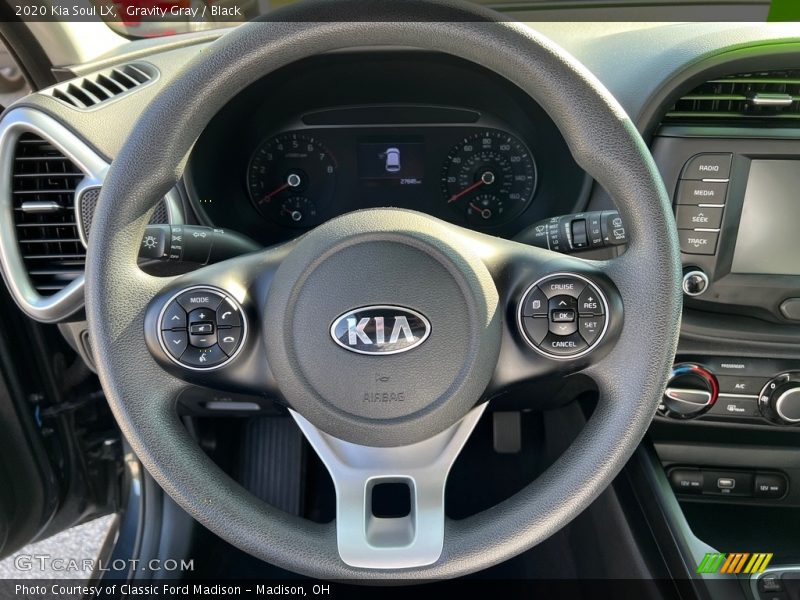 Gravity Gray / Black 2020 Kia Soul LX