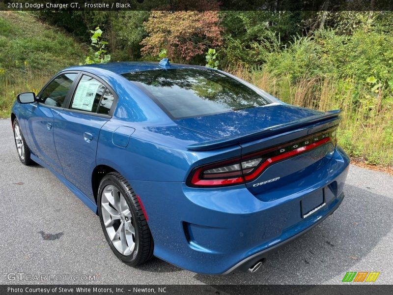 Frostbite / Black 2021 Dodge Charger GT