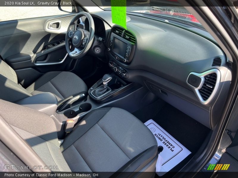 Gravity Gray / Black 2020 Kia Soul LX