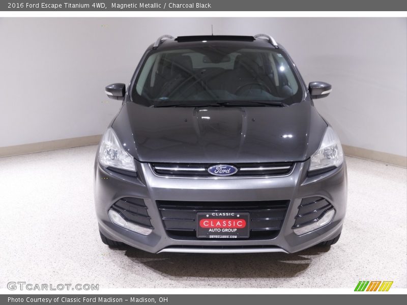 Magnetic Metallic / Charcoal Black 2016 Ford Escape Titanium 4WD