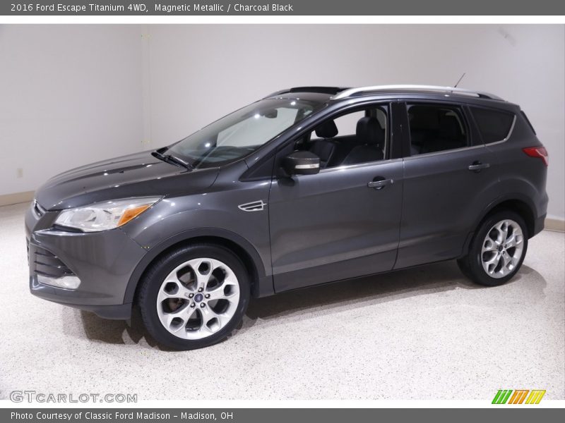 Magnetic Metallic / Charcoal Black 2016 Ford Escape Titanium 4WD