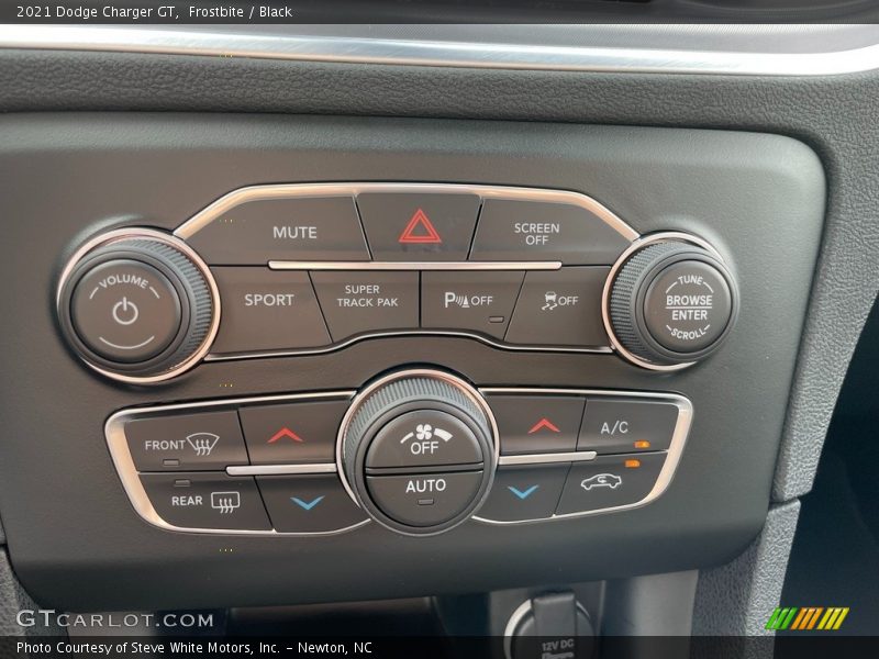 Controls of 2021 Charger GT
