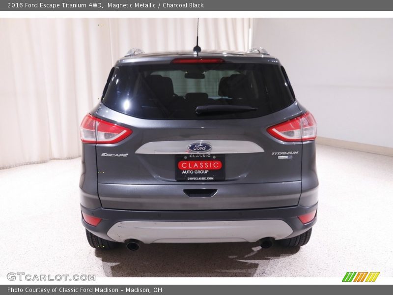 Magnetic Metallic / Charcoal Black 2016 Ford Escape Titanium 4WD