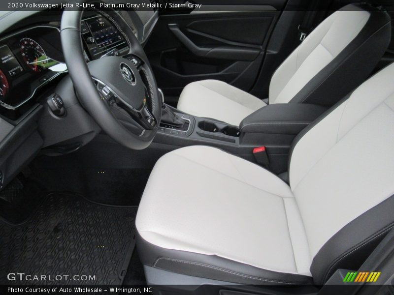 Platinum Gray Metallic / Storm Gray 2020 Volkswagen Jetta R-Line