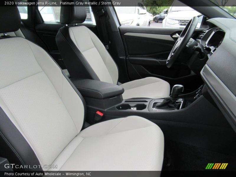 Platinum Gray Metallic / Storm Gray 2020 Volkswagen Jetta R-Line