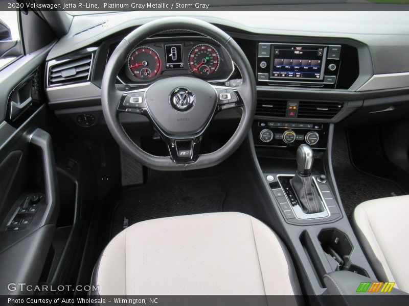 Platinum Gray Metallic / Storm Gray 2020 Volkswagen Jetta R-Line