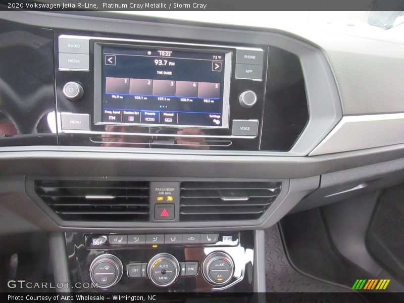 Platinum Gray Metallic / Storm Gray 2020 Volkswagen Jetta R-Line