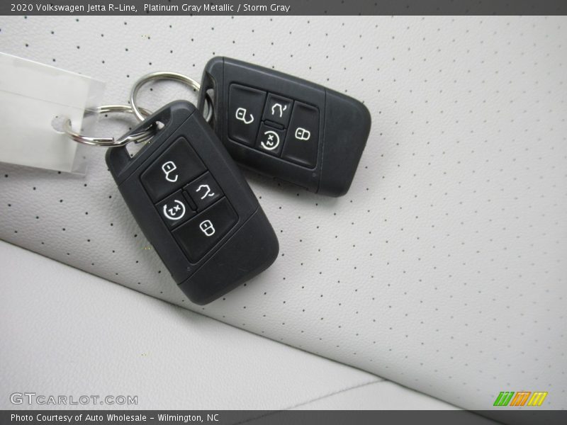 Platinum Gray Metallic / Storm Gray 2020 Volkswagen Jetta R-Line