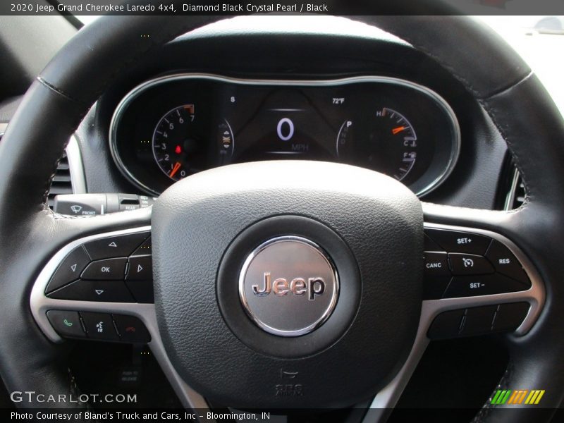 Diamond Black Crystal Pearl / Black 2020 Jeep Grand Cherokee Laredo 4x4