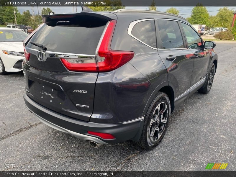 Gunmetal Metallic / Gray 2018 Honda CR-V Touring AWD