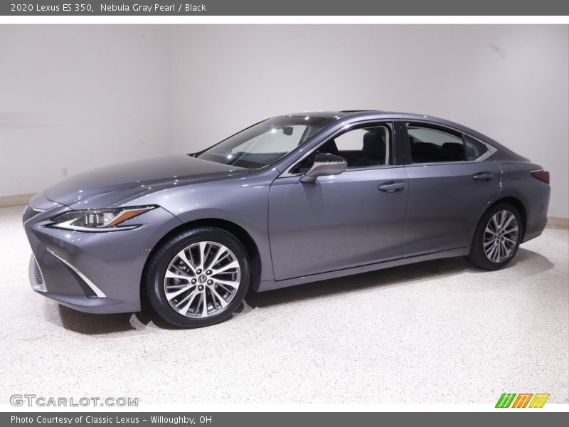 Nebula Gray Pearl / Black 2020 Lexus ES 350