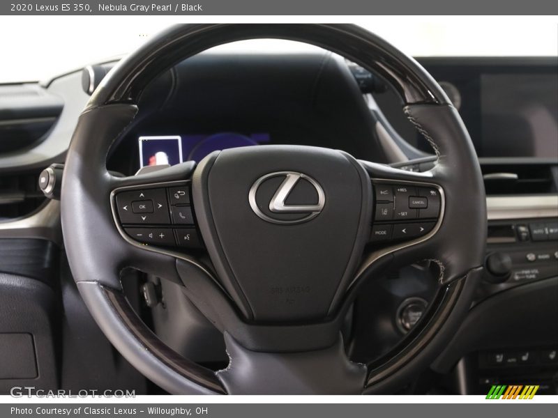 Nebula Gray Pearl / Black 2020 Lexus ES 350