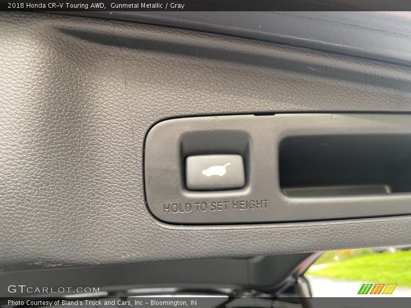Gunmetal Metallic / Gray 2018 Honda CR-V Touring AWD