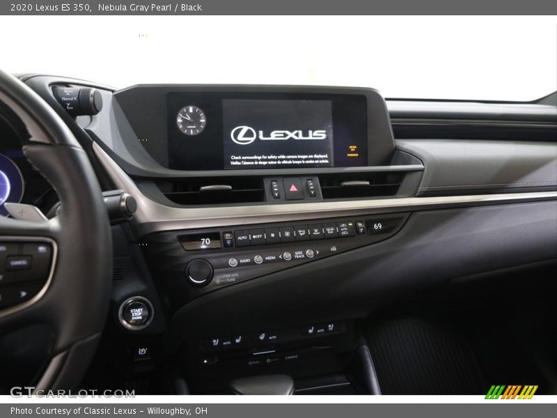 Nebula Gray Pearl / Black 2020 Lexus ES 350